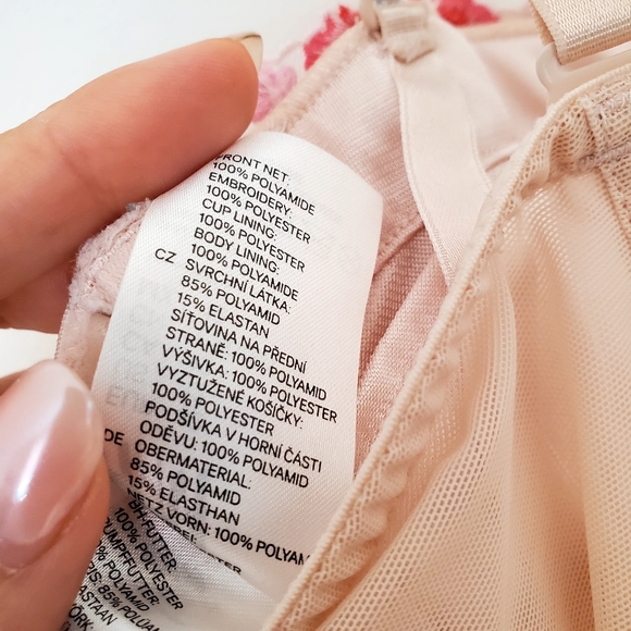 H&M-Corset with lace and embroidery🩰 - Picture 6 of 6